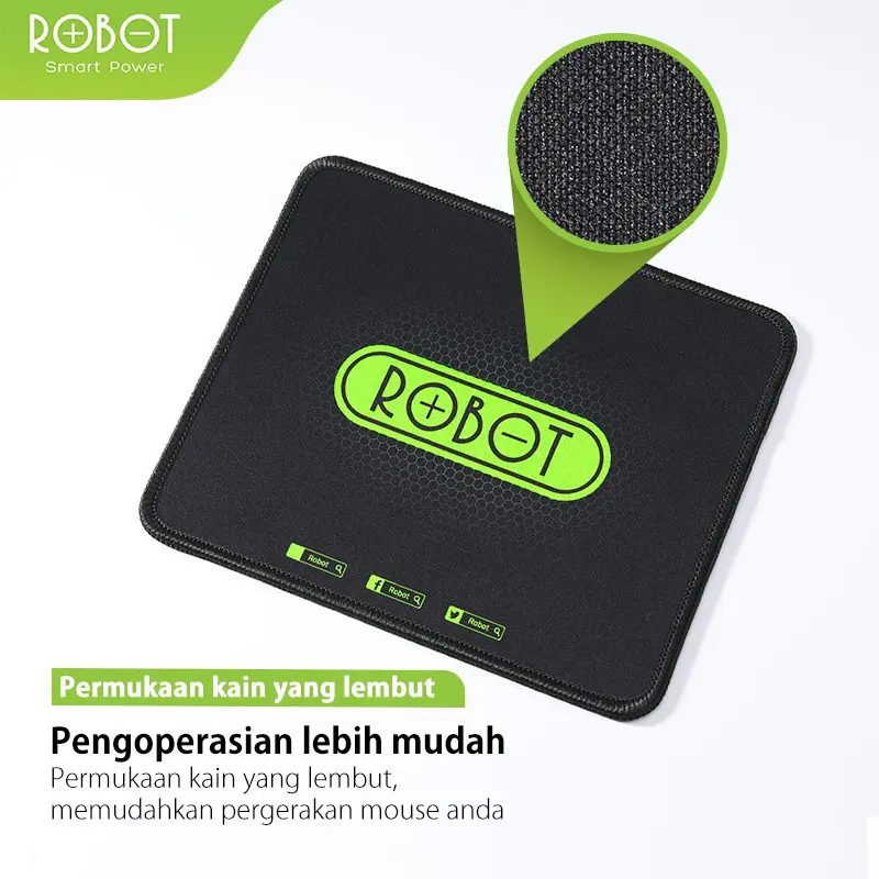 Mousepad Robot RP01 Anti Slip Permukaan Lembut Original Ori 100% SSKACC-KOMPUTER SSKACC-KOMPUTER 4