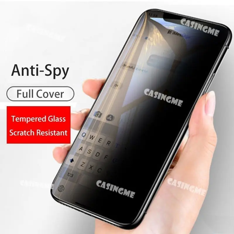 yuuu Vivo V70 5G 2026 Private Tempered Glass Anti-Spy Full Cover Screen