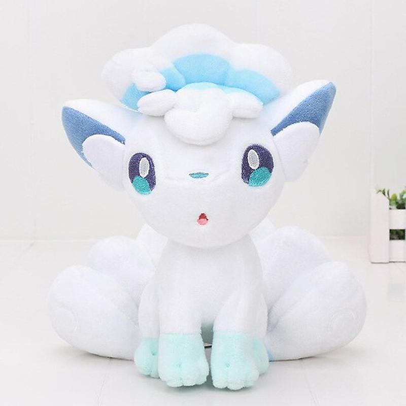 Gấu bông pokemon cáo trắng 6 đuôi Vulpix 20cm hàng chính hãng pokemon nguyên tem nguyên tag mới 100% hàng xịn cao cấp loại 1