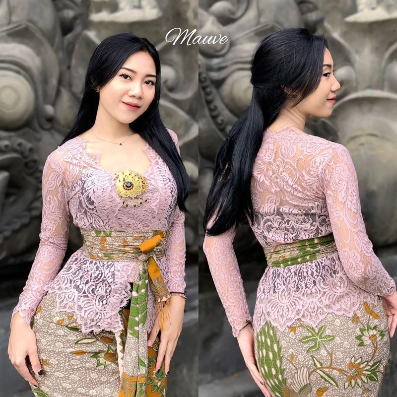 Kebaya jadi bahan semiprancis(atasan saja) Bunga Baju 5