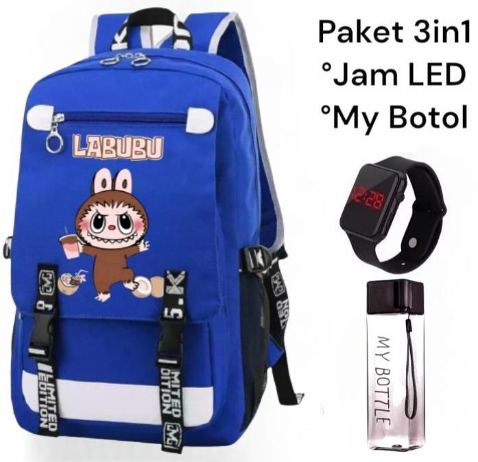 Product Introduction of HS - TAS SEKOLAH ANAK SD TK PAUD LAKI LAKI PEREMPUAN BONEKA LABUBU TAS RANSEL SEKOLAH ANAK TAS LABUBU TAS SEKOLAH SD CEWEK FASHION TERBARU BANYAK BONUSNYA 17