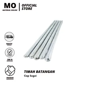 Termurah Timah batangan grade C untuk patri paling murah bisa kiloan kualitas super cap SUGOI Solder radiator