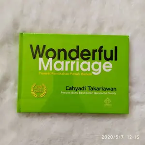 Buku Wonderful Marriage "prosesi pernikahan penuh berkah"