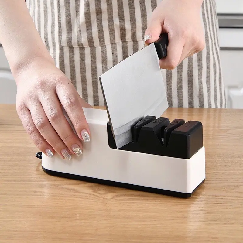 Máy Mài Dao Điện Tự Động 4 Rãnh Mẫu Mới Cao Cấp Đa Năng Nhanh Hơn Và Sắc Hơn 1