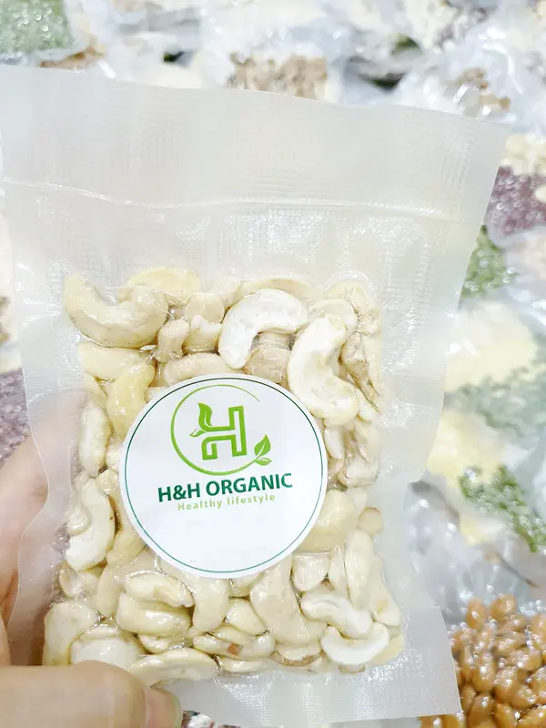 Hạt dinh dưỡng hữu cơ H&H Organic - 100g, làm sữa hạt, nấu cháo ăn dặm, nấu cơm, đậu gà, hà lan, hạt kê, diêm mạch, kiều mạch, mè đen, lăng đỏ, đậu ngự, đậu đỏ, đậu trắng, nhân hướng dương, đậu cúc, hạt lanh, hạt chia Food 1góimè 5