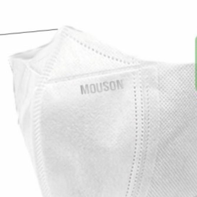 Masker MOUSON DUCKBILL Garis isi 50 pcs box Original Ada Embos 4