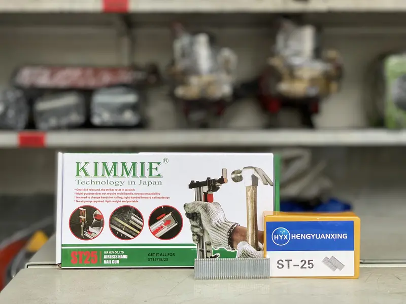 Dụng Cụ Đóng Đinh Bê Tông ST18/ST25 ( kèm một bộ lưỡi gà ) Đóng nẹp điện, tranh ảnh 1