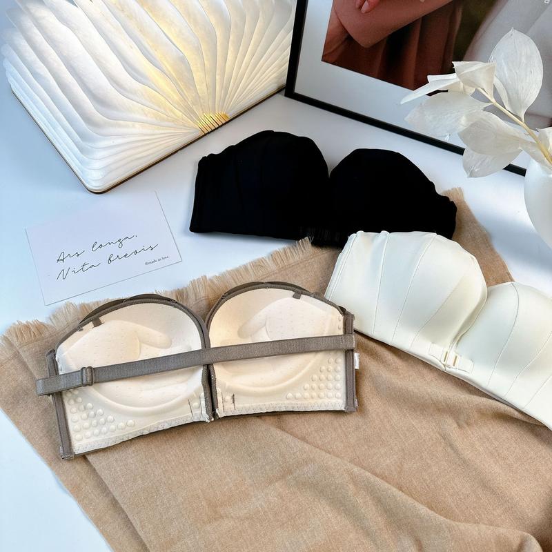 Product Introduction of Underwear, women's, front buckle, no straps, push-up, no-trace, seamless, wrapped chest, bra, non-slip, breathable and comfortable, no bunching, comfortable, suitable for spring, summer, autumn winter, very beautiful 38