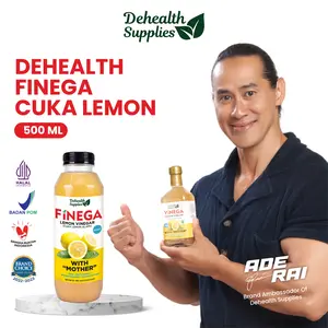 Dehealth Supplies VINEGA CUKA LEMON 500ml Botol Plastik