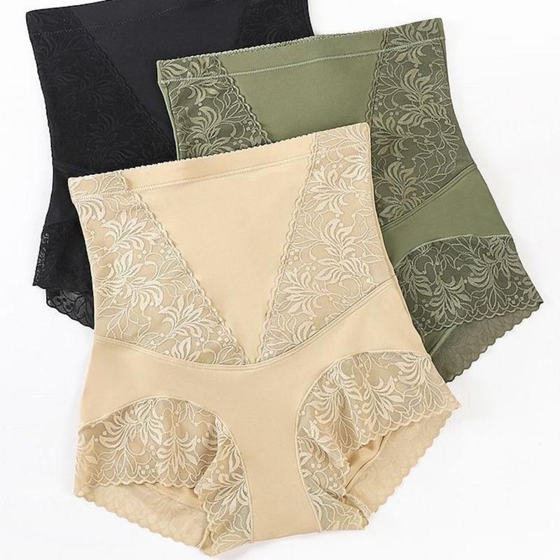 Product Introduction of Soft High Waist Shapewear Shapers Waist Trainer Seamless Panties Women Belly Contracting Cotton Crotch Tummy Control Underpants Daily Womenswear Light 17