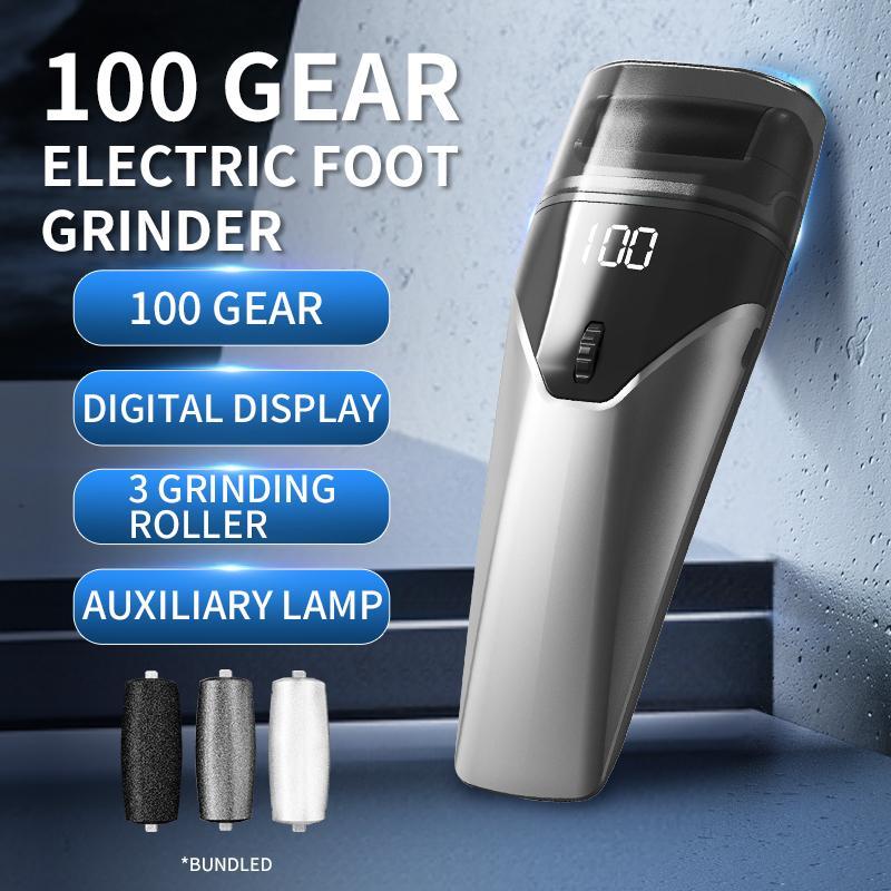 Product Introduction of Rechargeable Electric Foot File, Portable Pedicure Tool Kit, Professional Care of Dry, Cracked Skin, Perfect Gift for Foot Repair 6
