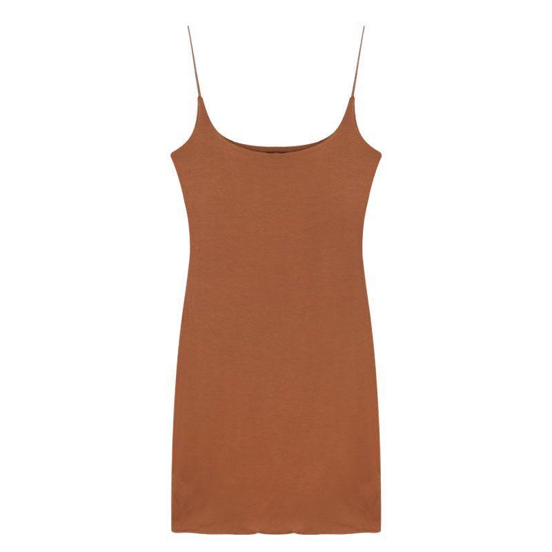 Chic Style Spaghetti Strap Dress Women's Summer Pure Desire Hot Girl Sexy Dress New Tight Bodycon Short Dress ajl  outfits korean  elegant  outfits salish  orange  dress amy  mini  black  dress  tbbt ruffle  slit megan  thee  stallion  dress 5