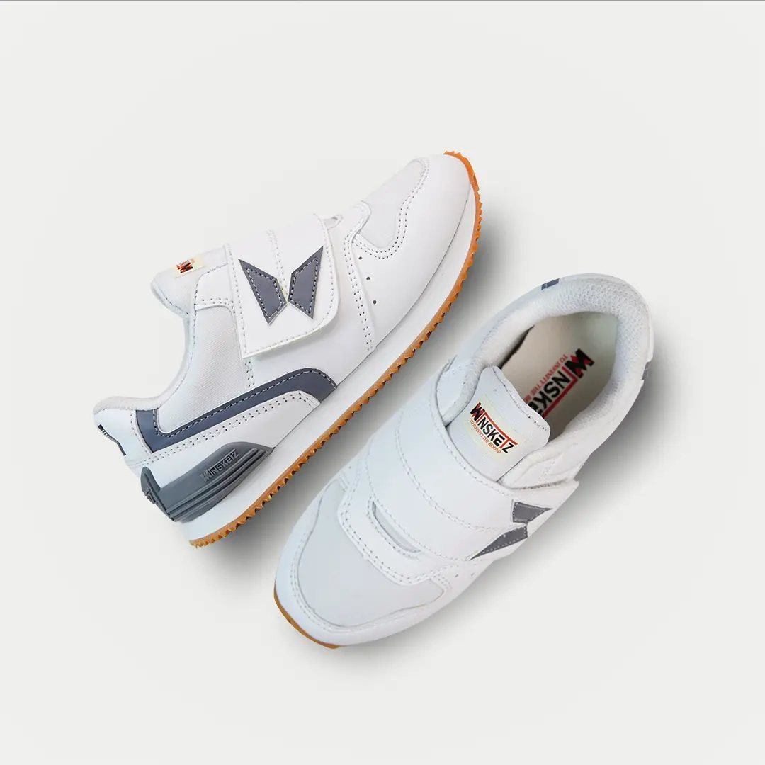 WINSKETZ - Sepatu Anak Laki-laki dan Perempuan Olahraga Casual Fashion Shoes Kids Original Premium - Neobie Grey