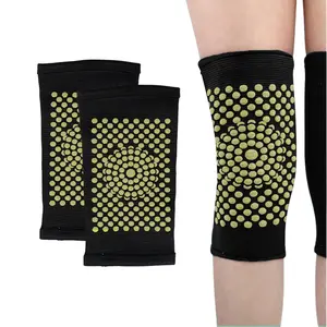 Pelindung Lutut Sport High Elastic Knee Pads - Black_Kuning