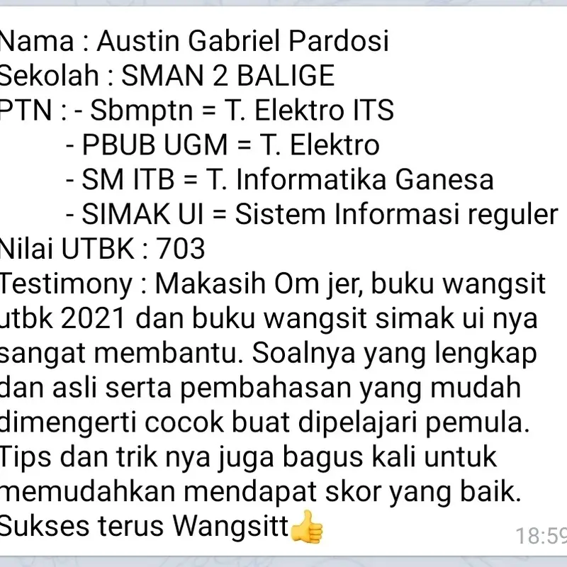 (UTBK 2025) BUKU WANGSIT OM JERO UTBK SNBT 2025 PK PM PU PPU PBM LBI LBE 8