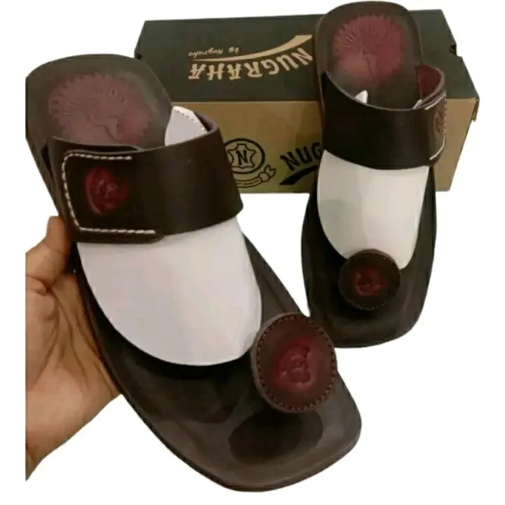 sandal kulit japit jamur