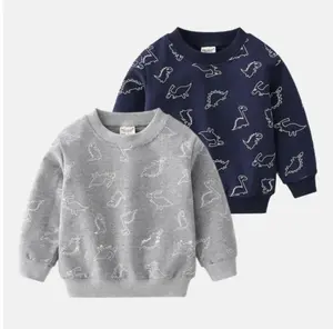 SWEATER CREWNECK ANAK USIA 1-8th KARAKTER DINO