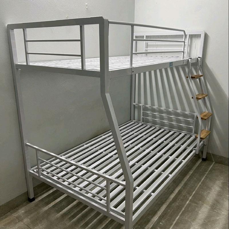 GIƯỜNG SẮT HAI TẦNG TRÊN 1M DƯỚI 1M2, SẮT VUÔNG 4X4 GIÁ CỰC RẺ 1
