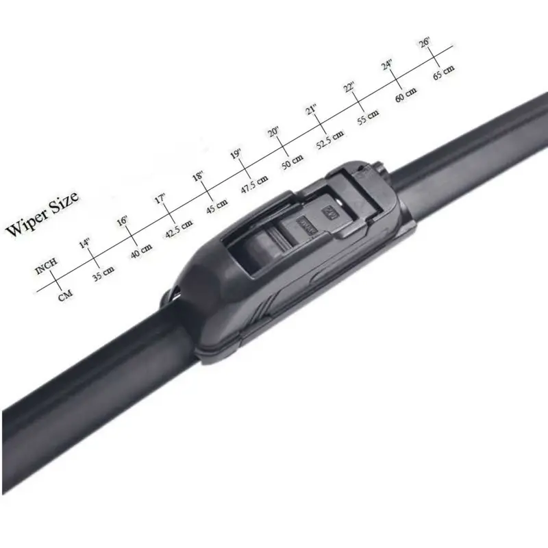 Wiper Blade Frameless Mobil Suzuki Grand Vitara/Sidekick Sepasang 2 Pilihan Ukuran Full Karet Anti Baret Pembersih Kaca Depan Aksesoris Mobil AdaterusGarage [Bayar Ditempat] 3