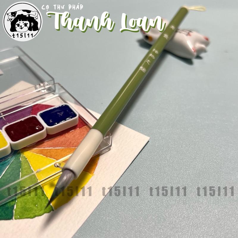  ￼ t15l11  Cọ vẽ Thư pháp Thanh Loan-hãng Hội Vật Chí 