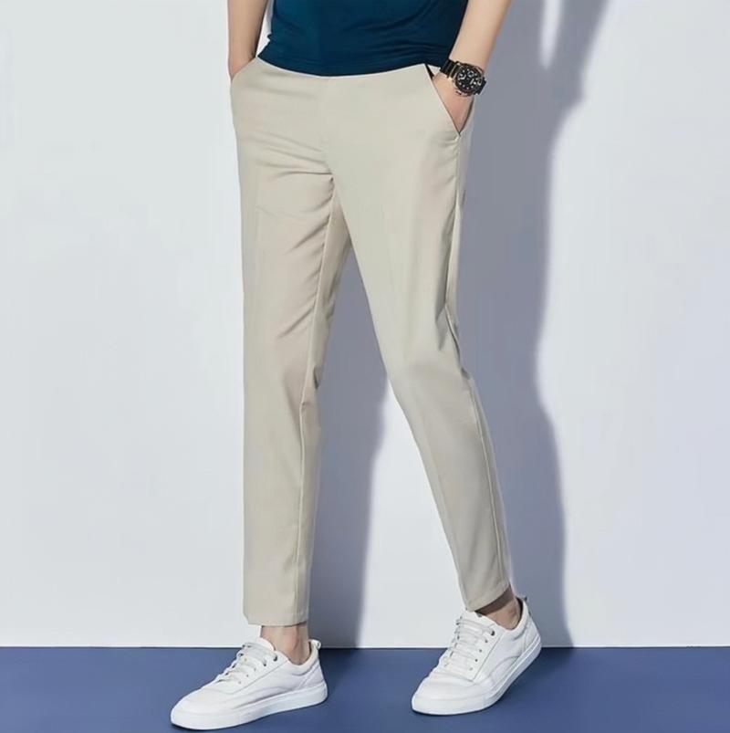 Product Introduction of Quần Âu Quốc Dân Phong Cách Trẻ Trung 3 Màu Đen-Be Sữa - Xanh Than Nam - Menswear Pants 4