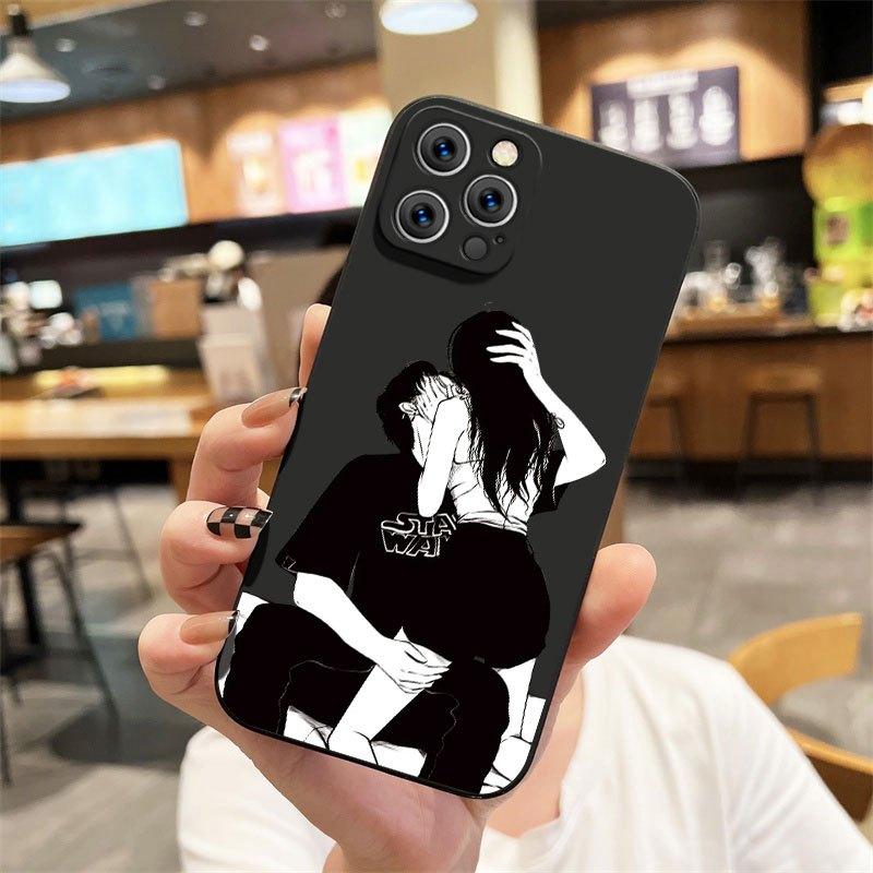 Product Introduction of IPhone couple phone case/7/7Plus/8Plus/X/xr/xs/11/12/13/Pro/Max/Plus/15Promax soft case phone case16promax 16pro 16plus 16 33