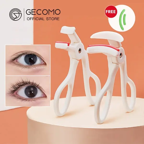 Bấm mi GECOMO chính hãng cong mi dài lâu, Kẹp mi dễ thao tác dành cho người mới học makeup dụng cụ bấm mi trang điểm mắt bấm  mi