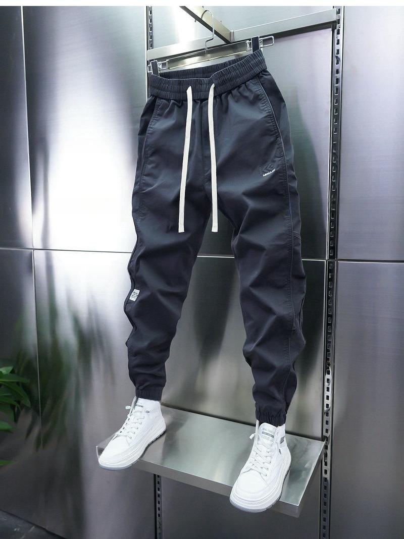 Product Introduction of Quần Jogger, Thương Hiệu Thời Trang Mới Mùa Hè Cho Nam, Phong Cách Hàn Quốc, Dễ Phối Đồ, Chất Liệu Pu, Quần Yếm Đẹp Trai, Túi Rộng Lớn, Quần Harem Ngoài Trời Menswear Pants 11