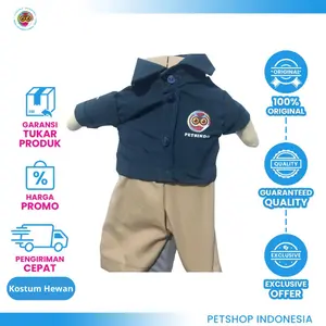 Kostum PetshopID Uniform untuk Kucing - Baju Kucing