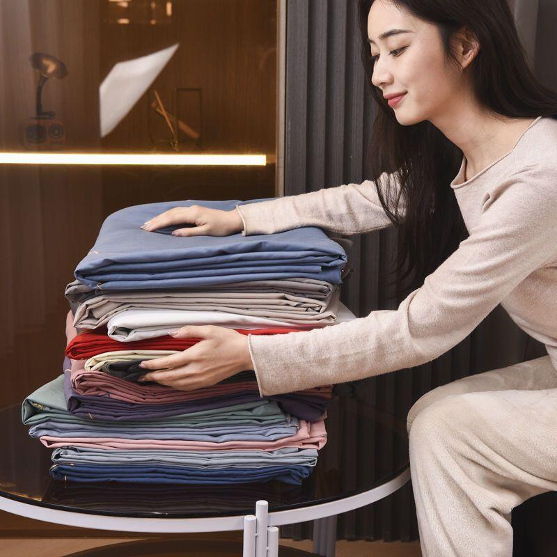 Product Introduction of three piece set cover red skirt style bed sheet new high-end all season universal 2