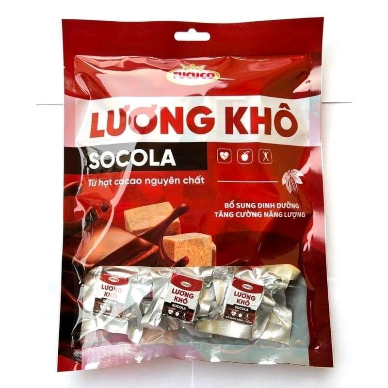 Lương Khô Fucuco ( Hàng Chính Hãng) Snack Socola Ăn Vặt Thức Ăn