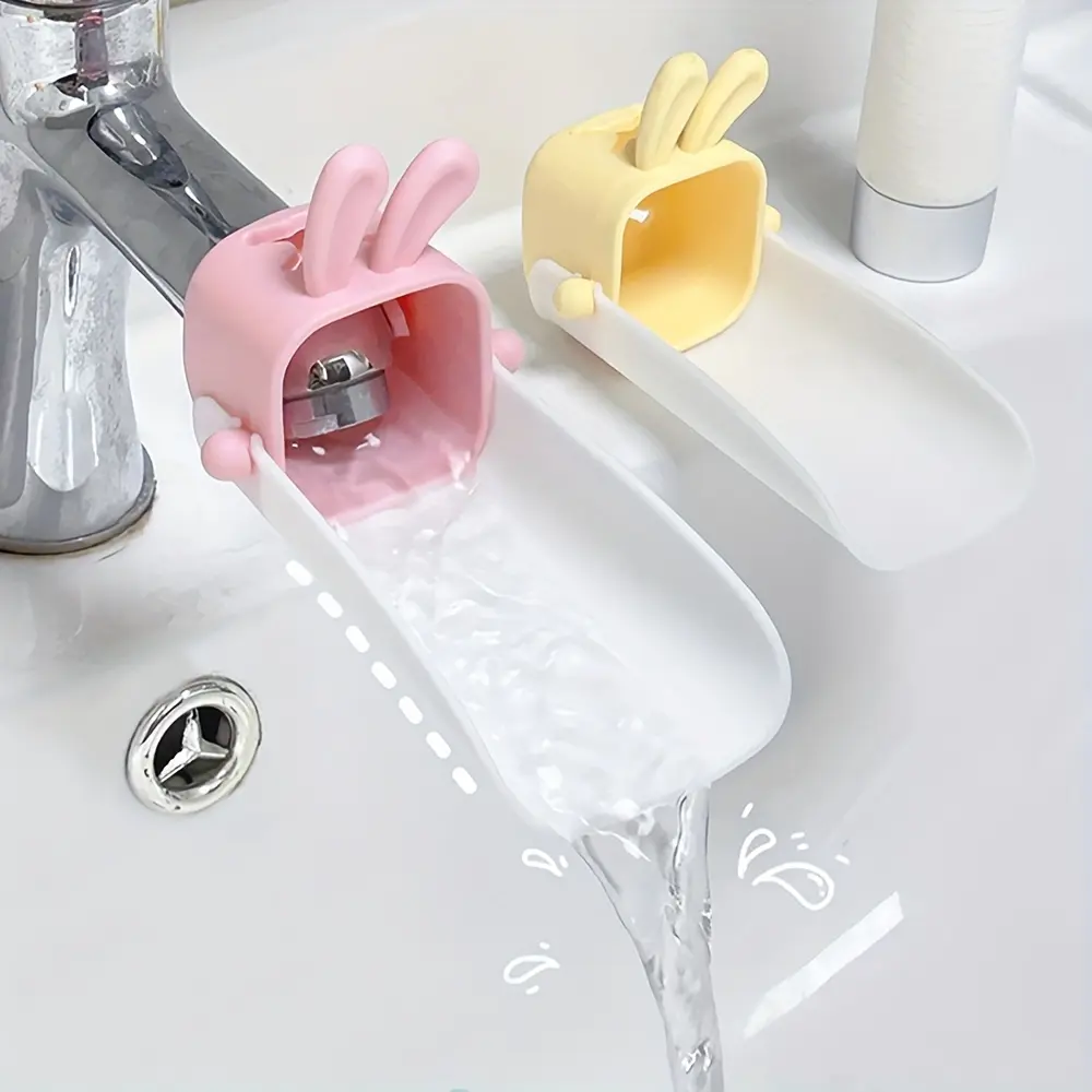 Bộ Mở Rộng Vòi Nước Hình Chữ U, Tiện Lợi Và Thiết Thực, Làm Bằng Nhựa, Thích Hợp Cho Vòi Bồn Rửa Nhà Bếp, Có Sẵn Trong 1-2 Cái