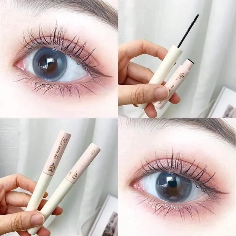 Mascara chuốt mi cong chống nhòe kháng nước chuốt mascara trang điểm mắt HACHIKI