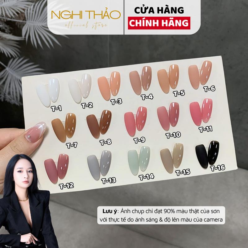 Sơn gel thạch đục lẻ màu RAMYLA