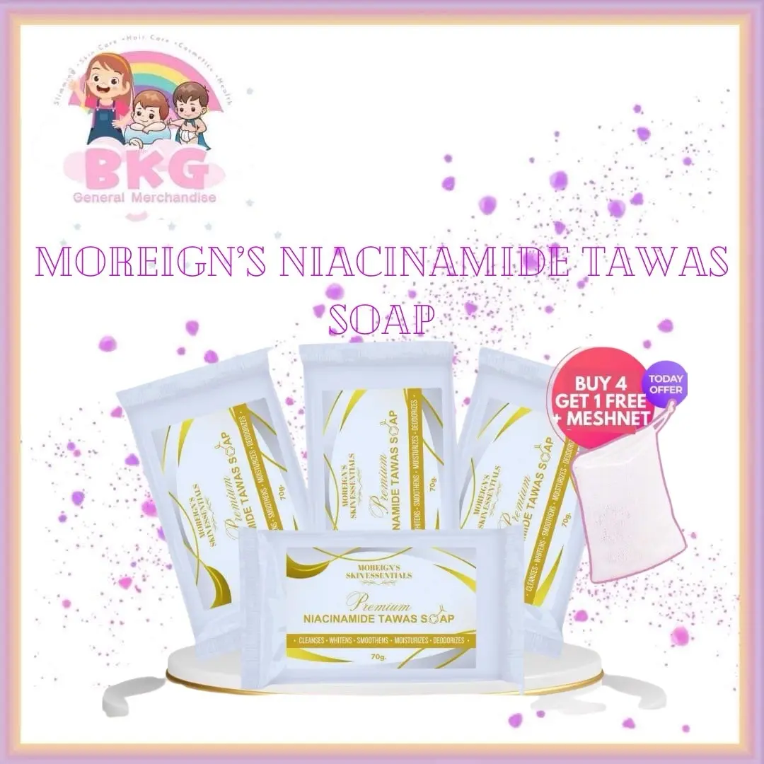 MOREIGN'S SKIN ESSENTIAL | Premium Niacinamide Tawas Soap - TikTok Shop  Philippines