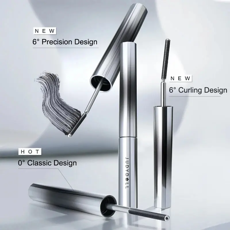 Judydoll Mascara！Steel Tube Mascara Waterproof Long Not Easy to Smudge Brown Curling Small Flower Stick Official Authentic Products. Product weight：20g