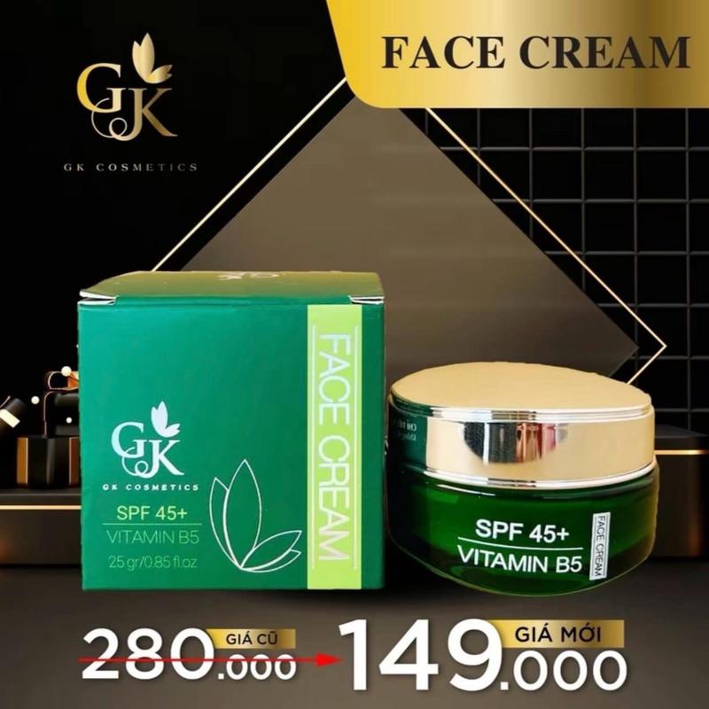 KEM FACE LỚN HỖ TRỢ DƯỠNG DA MẶT GK  Skincare Dưỡng ẩm da Làm Đẹp Da