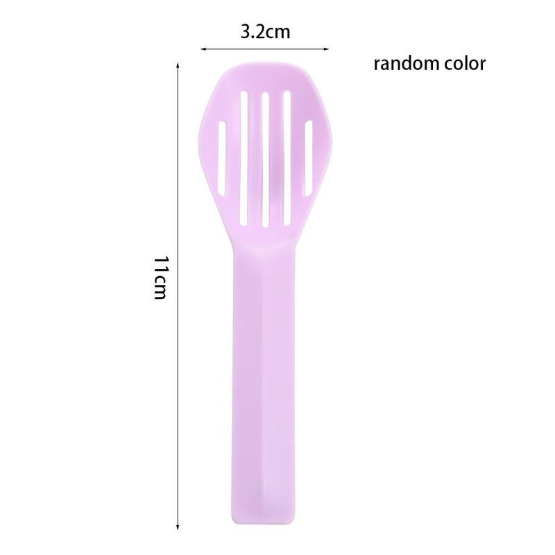 Product Introduction of 10pcs Pet Cleanning Tool Mini Hamster Sand Scoop Plastic Random Color Pet Bath Spoon Wear Resistant Hamster Toilet Cleaning Scoop for Hamster Rat Guinea Pig 8