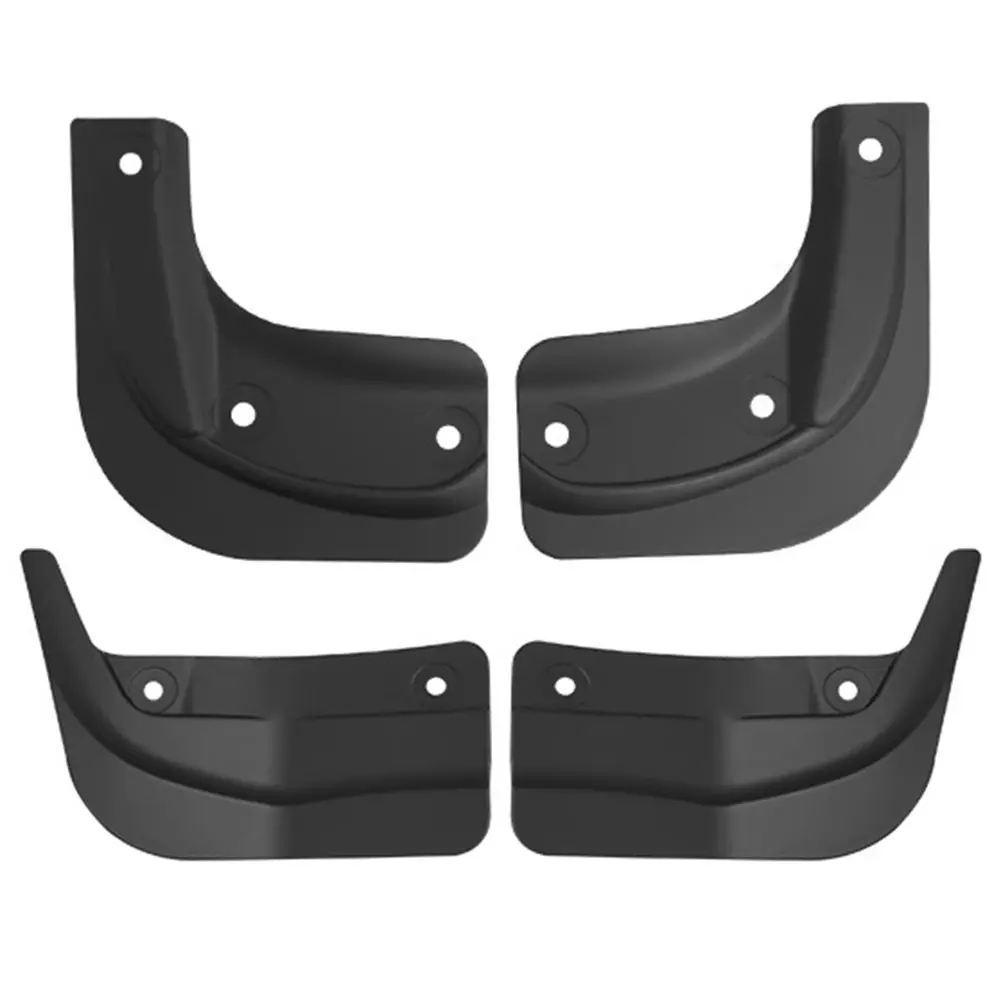 for Tesla for Model 3 Fenders 2024 No Drilling Splash Guards 4-Piece Set Black