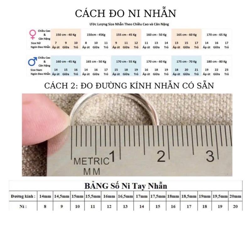 NE81 Nhẫn kiểu tròn ki.m ti.e.n sang trọng ( Chọn màu ) 4