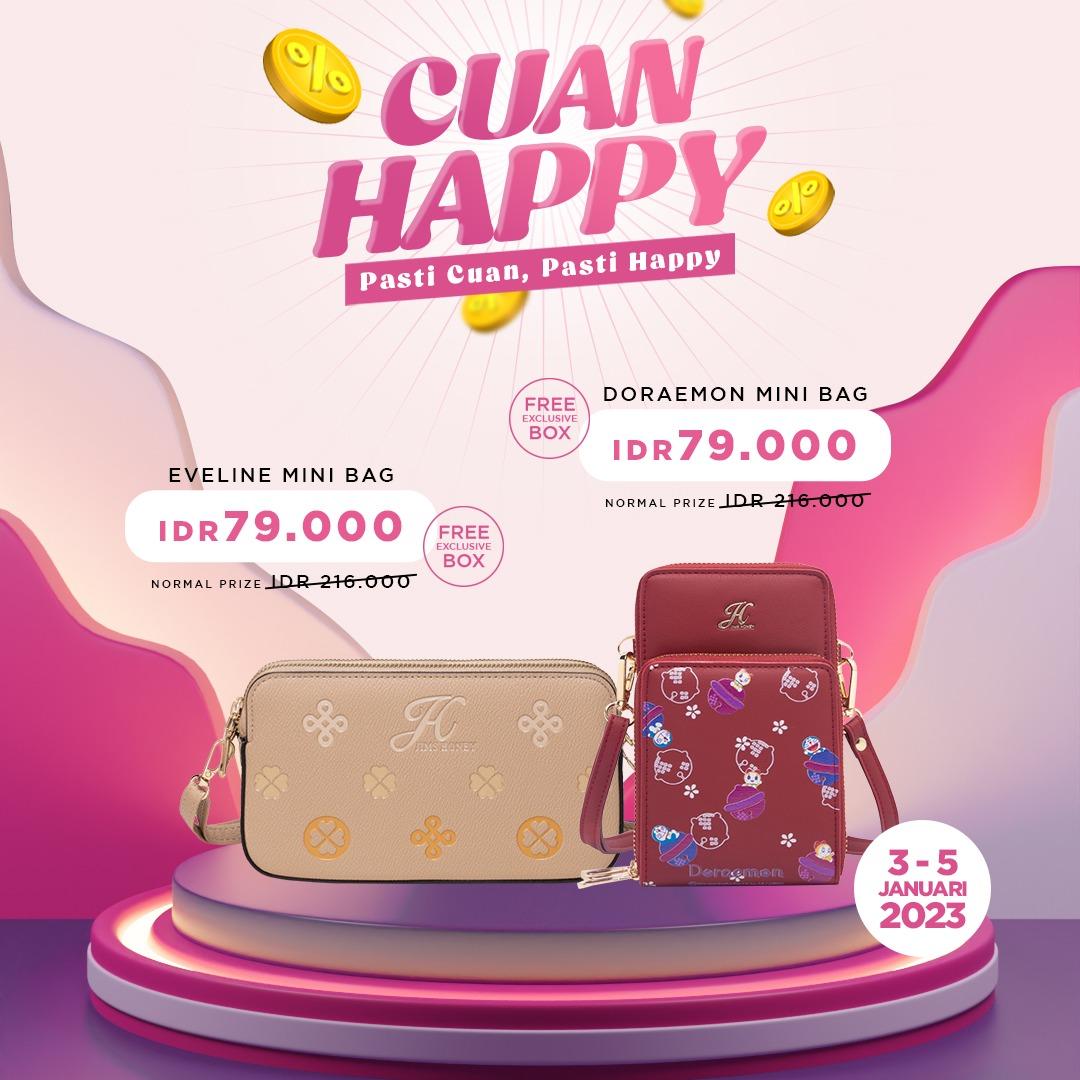 JIMS HONEY TAS WANITA DORAEMON BAG (FREE EXCLUSIVE BOX)