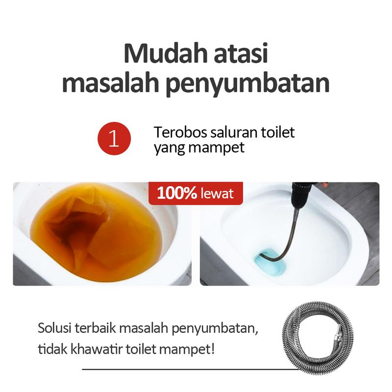 Product Introduction of TOOLBOX Kawat baja pembersih saluran air mampet 21