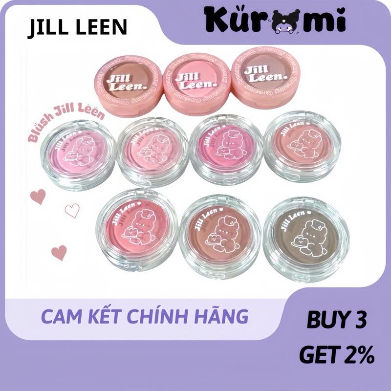 [PHẤN MÁ HOT DOUYIN] Phấn Má Hồng Jill Leen Lấp Lánh Không Thấm Nước Làm Sáng Tông Màu Da Tự Nhiên kuromi Cosmetic Trang Điểm Mỹ Phẩm máhồng  40proud thái máhồng kem Nữ