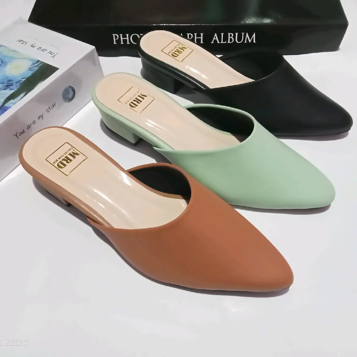 SANDAL WANITA HAK 3CM SIZE JUMBO Sandal Shoes