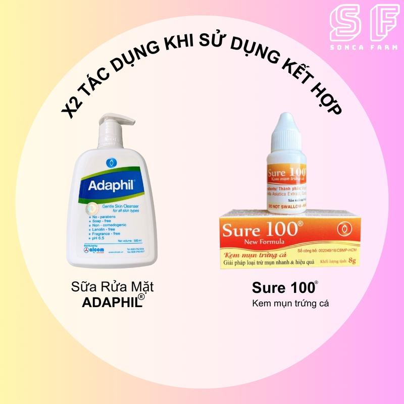 Product Introduction of Sure 100 Kem Mụn Gamma Ngừa Mụn Trứng Cá, Giảm Thâm Mụn Chai 8G 2