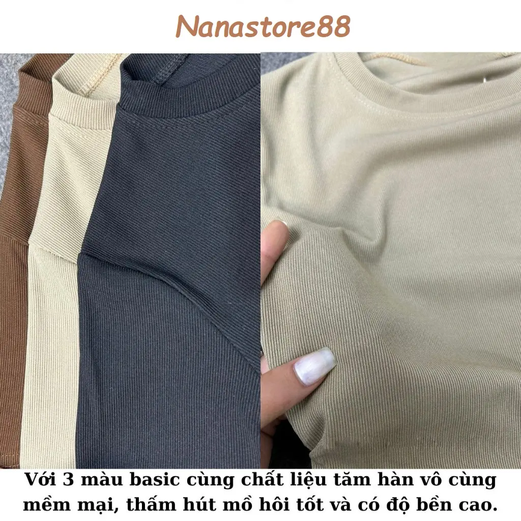 Áo Thun Nữ Ngắn Tay Chất Tăm Kiểu Dáng Nhún Eo Vạt Tròn, Áo Phông Nữ Ngắn Tay Cổ Tròn BigSize 271T | BigBuy360 - bigbuy360.vn Áo Thun Nữ Ngắn Tay Chất Tăm Kiểu Dáng Nhún Eo Vạt Tròn, Áo Phông Nữ Ngắn Tay Cổ Tròn BigSize 271T | BigBuy360 - bigbuy360.vn