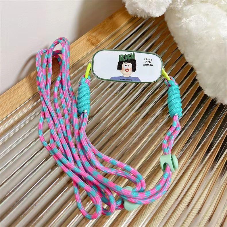 Product Introduction of Ốp Điện Thoại Kẹp Lưng, Đa Năng, Có Dây Đeo, Có Thể Tháo Rời, Thiết Kế Hoạt Hình Dễ Thương, Chống Sốc, Chống Mất, Thích Hợp Cho Mẫu Nữ Mới, Phong Cách Người Nổi Tiếng Trên Internet, Quà Tặng Nhỏ Phone Phụ Kiện Titan 22