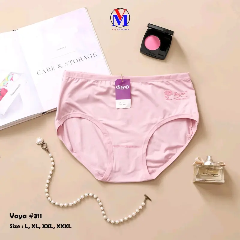 ISI 3 PC 6 PC 12 PC CELANA DALAM MERK VAYA 311/ bahan adem dan berkualitas premium Katun Art Lembut Soft 2