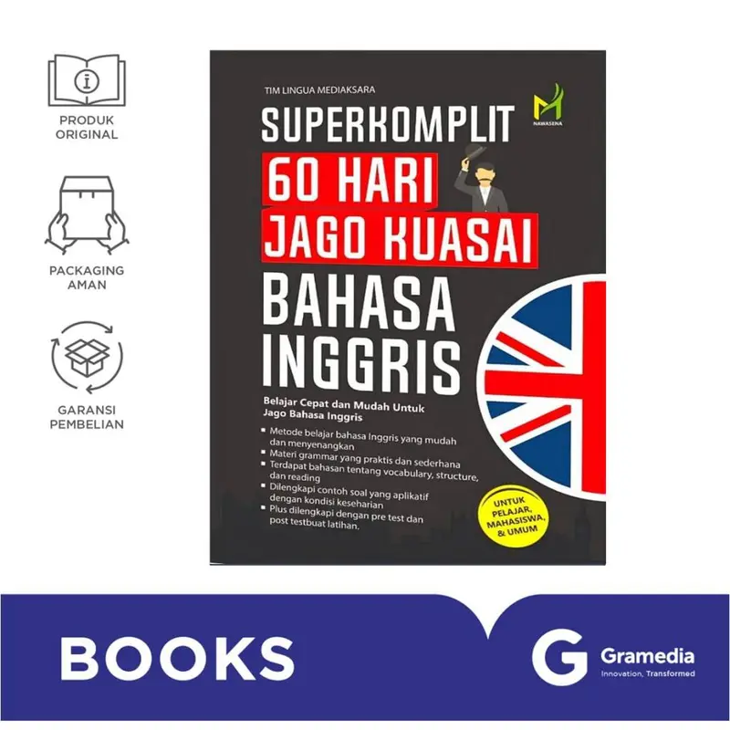 Super Komplit 60 Hari Jago Kuasai Bahasa Inggris 0
