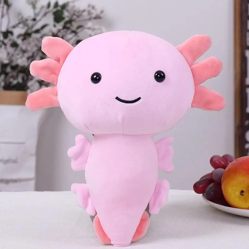 Cute Axolotl Plush Toy, Soft & Comfy Plush Toy, Lovely Birthday Gift for Girls & Boys, Fun Gifts for Family & Friends,  Toys for Girls Fun 0